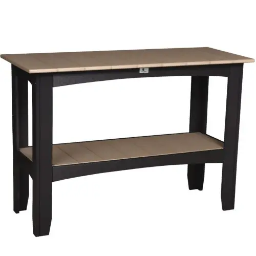 outdoor buffet table