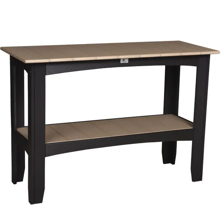 outdoor buffet table