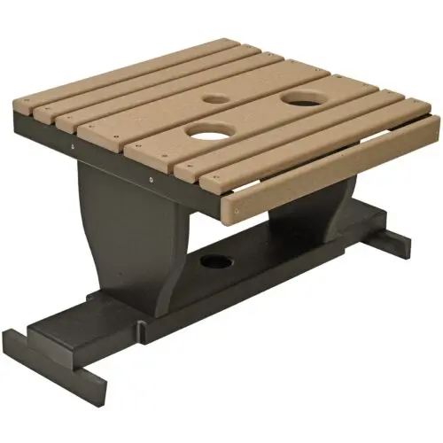 Gliding Settee Table