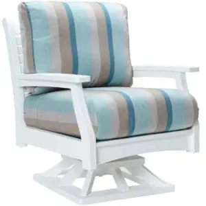 outdoor swivel rocker