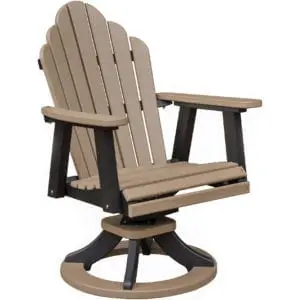 swivel rocking dining chair
