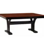 trestle dining table