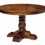 round dining table