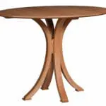 round dining table