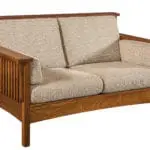 highbackslat loveseat