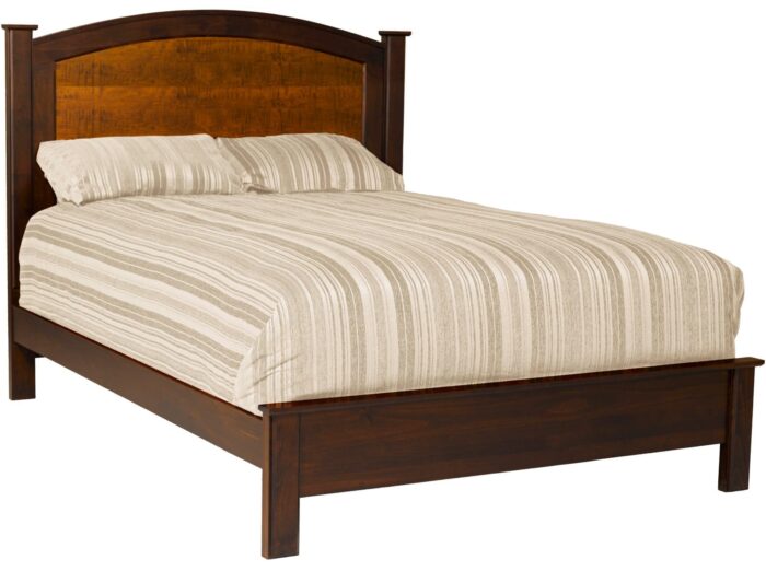 arched panel bed
