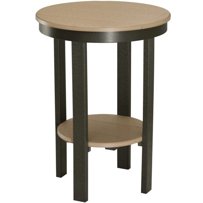 Round End Table Counter Height