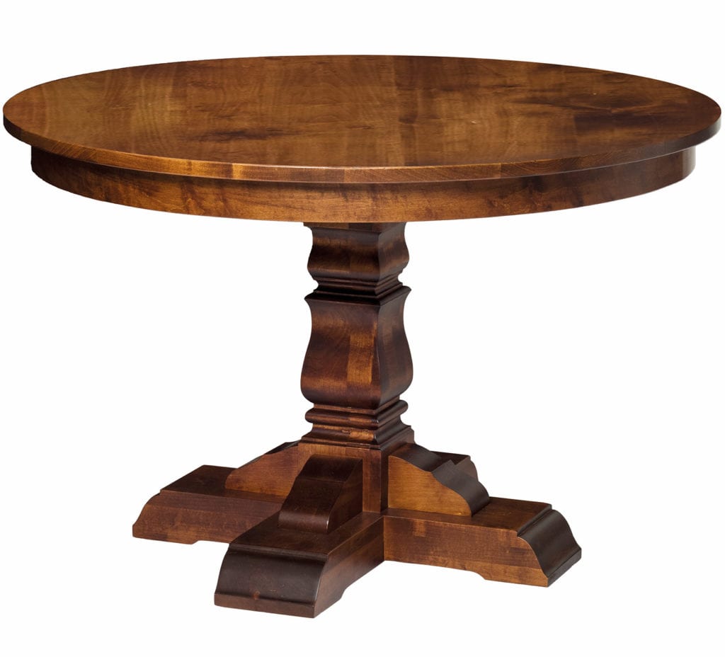 round dining table