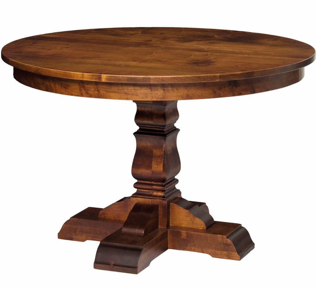 round dining table