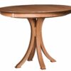 Rippleback Round Pedestal Extension Table