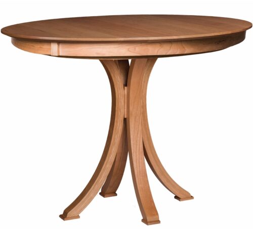 Rippleback Round Pedestal Extension Table