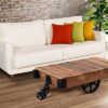 Urban Railroad Cart Coffee Table - Image 4