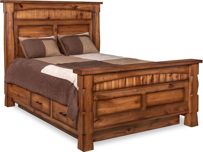 Ouray 4 Drawer Storage Bed Unit