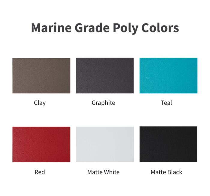 Marine Grade Outdoor furniture colors