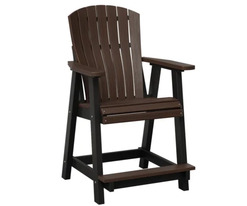 Lumbar back chair counter height by Yoders